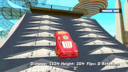 Şimşek McQueen Örümcek Adam İle Su Parkında (Çizgi Film Tadında - Türkçe Dublaj)