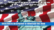 Read Book Immigration Law for Paralegals, Fourth Edition E-Book Free