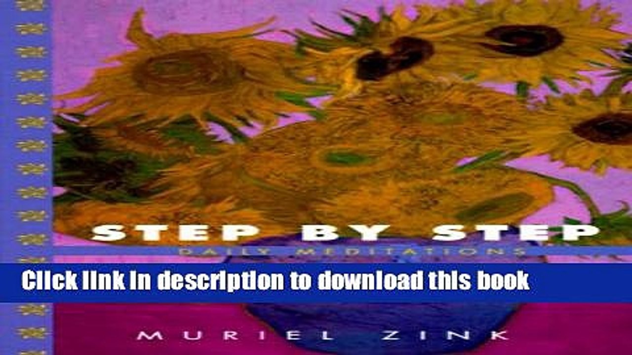 Download Step-By-Step: Daily Meditations for Living the Twelve Steps Ebook Free