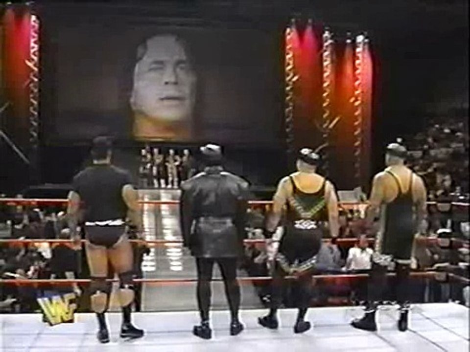 DX promo "The Hart Foundation members of KKK?" - 10/27/97