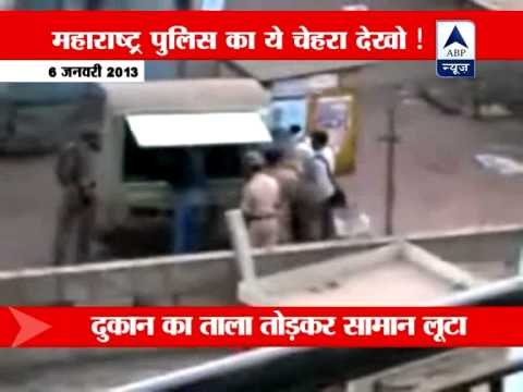 Cops arrested for looting shop during riots in Dhule