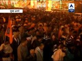 Naga sadhus lead Maha Kumbh, thousands take dip