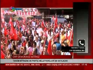 Download Video: CHP’li Tanal: Pazar günkü miting için siyasi partilere davetiye göndermedik