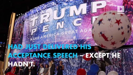 Trump Sends Out Fundaising Email 'after his speech' an hour before it started