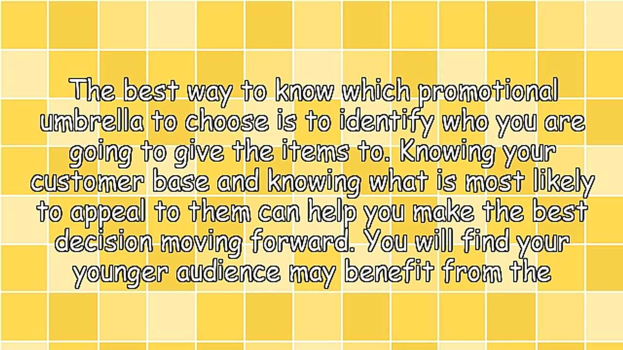 Factors to Consider When Buying Promotional Umbrellas