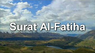 Surah Fatiha - Mishary Rashid Al Afasy - English Translation - HD