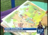 Cursos vacacionales gratuitos en el parque Cumandá