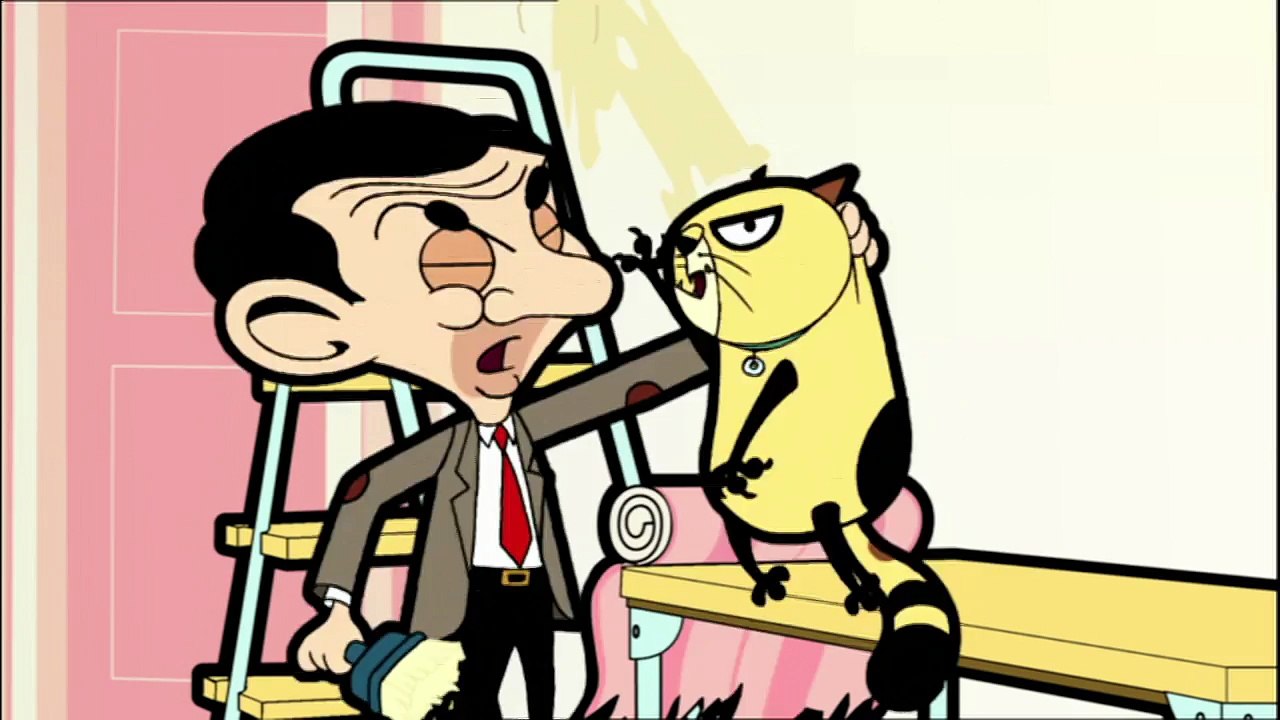 [Cartoon Favorite] - Cat Trouble _ Mr Bean Series Videos