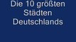 Die 10 Größten Städten Deutschlands