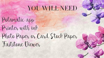 Make your own polaroids with polamatic app