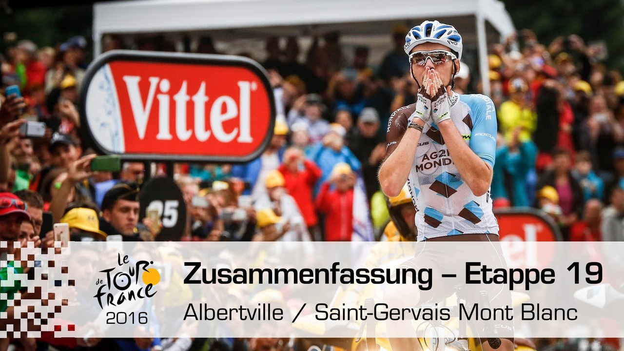 Zusammenfassung - Etappe 19 (Albertville / Saint-Gervais Mont Blanc) - Tour de France 2016
