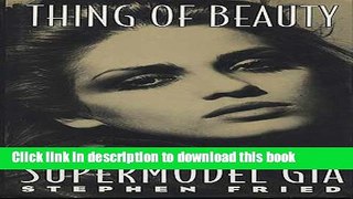 Read Thing of Beauty PDF Free