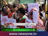 Civil society protests against  Kashmir killings