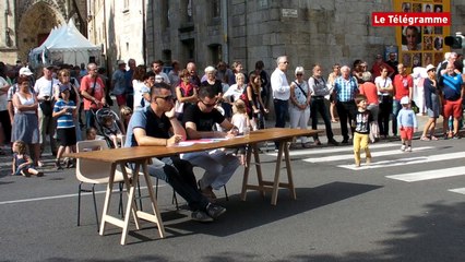 Festival de Cornouaille. Solistes et ensembles au concours de batteries