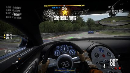 Shift - Invitational Race Tier 4 @ Nordschleif, Veyron 16.4 gameplay