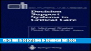 [PDF] Decision Support Systems in Critical Care [Download] Full Ebook