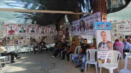 Acampada solidaria en Cisjordania por los palestinos encarcelados en huelga de hambre