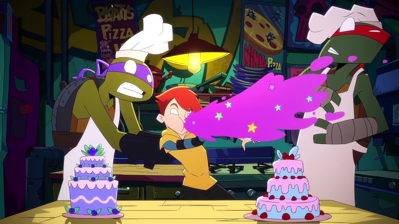 Teenage Mutant Ninja Turtles - "Don vs. Raph" by Jhonen Vasquez from SDCC [HD]