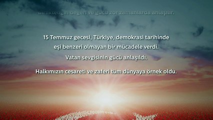 Birlikte çok güzeliz!