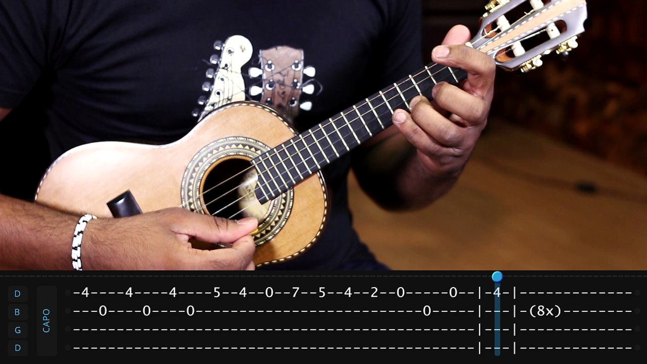 Turma do Pagode - Deixa Em Off (como tocar - aula de cavaquinho )