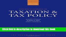 Download Books Encyclopedia of Taxation and Tax Policy E-Book Free