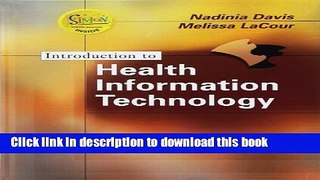 [PDF] Introduction to Health Information Technology [Download] Online