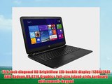 HP 15 15.6 Inch Laptop / AMD E1-2100 with AMD Radeon HD 8210 graphics card / 4GB RAM / 500GB
