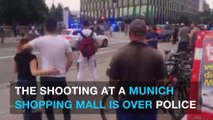 Shooting spree at Munich shopping mall is over, major police operation underway