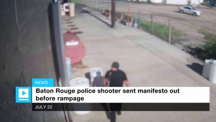 Baton Rouge shooter Gavin Long sent manifesto out before rampage