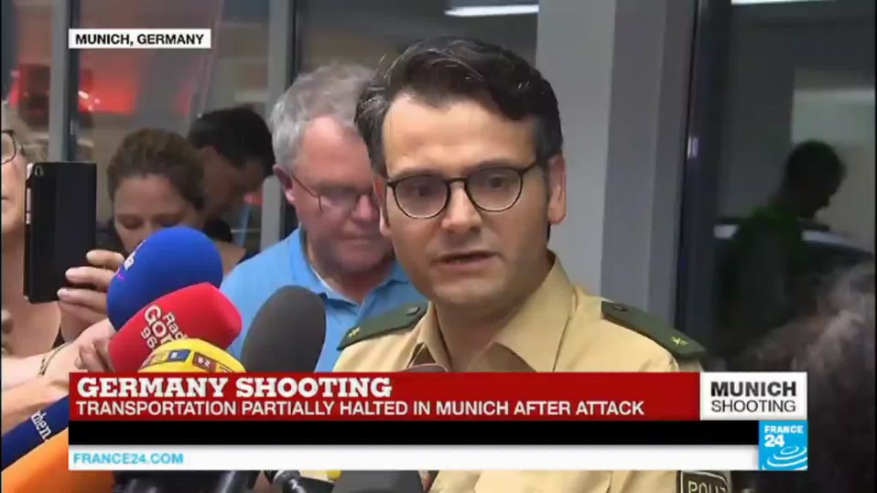 Germany: German police spokesman shares first details on Munich shooting, confirms 6 people killed