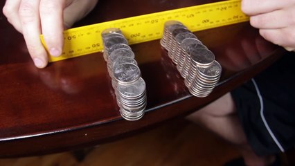 Amazing Balancing Coins - Challenge