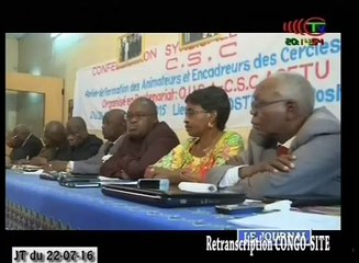 Journal de 20h TVCongo du vendredi 22 juillet 2016 -By Congo-Site