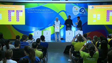 Rio - Goalball kura çekimleri yapıldı