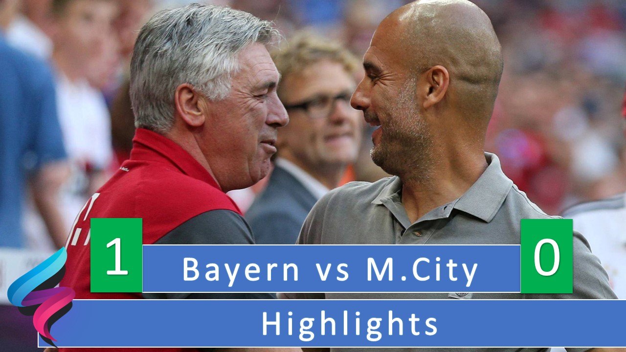 FC Bayern vs Manchester City Pre Season Friendly 2016