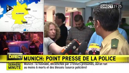 Fusillade à Munich : piste terroriste ? "trop tôt pour le dire" répond la police