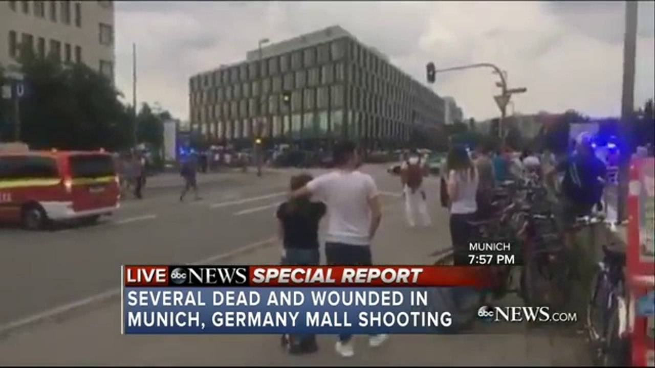 Munich Mall Shooting - Several Dead and Wounded
