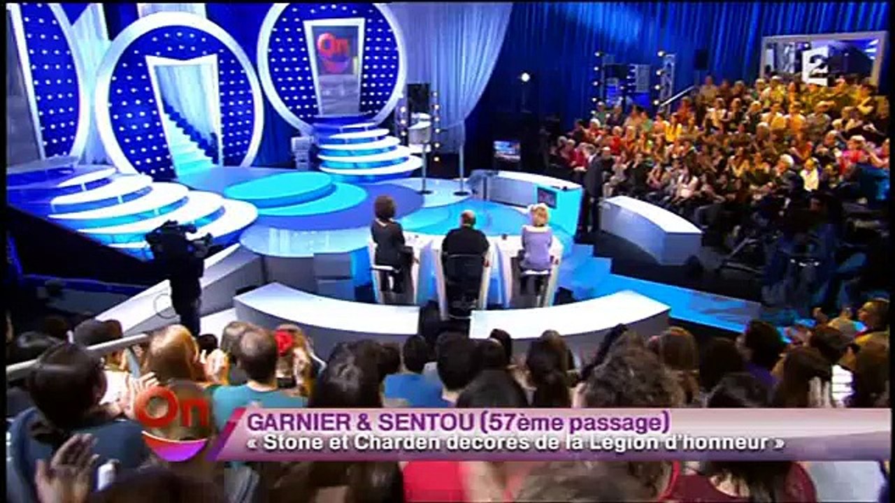 Garnier et Sentou -  Stone et Charden décorés par la légion d'honneur.