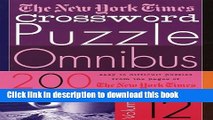 [PDF]  The New York Times Crossword Puzzle Omnibus Volume 12: 200 Puzzles from the Pages of The
