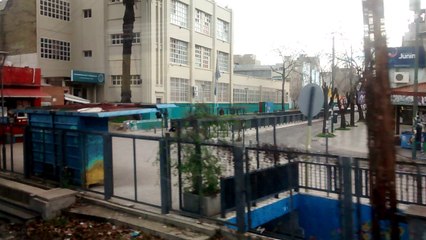 Obras anden descendente estacion Dr. Luis Maria Drago