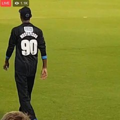 Mustafizur Rahman's first over vs Surrey, Natwest T20 blast