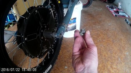 montage roue arrière 2 eme part