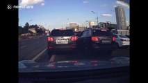 Discourteous driving sparks road rage in Russia