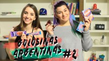 Probando golosinas argentinas (Parte II) | Sweet Patilla con Andreina Gonzalez