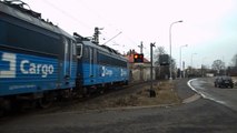 Železniční přejezd AŽD 71 a nákladní vlak - Chomutov, 28. 2. 2013