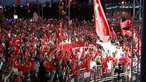 Kayseri'de Demokrasi Nöbeti Bugün de Devam Etti