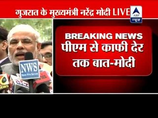 Modi dodges questions on his being in the race as BJP's Pm candidate