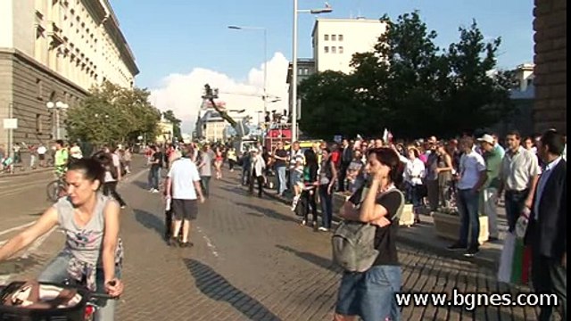 25-ти пореден протест срещу червената мафия