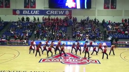 American University Dance Team SheCame2GetitBae Halftime Nov 23 2014