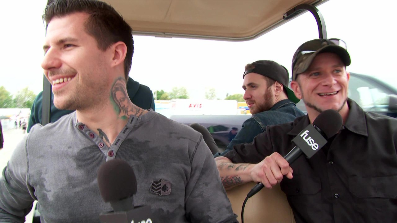 We Rode in a Golf Cart With All That Remains to See What Craziness Would Ensue