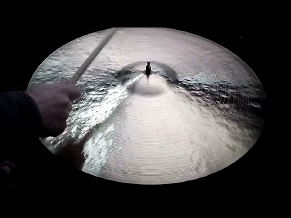 22 Sledged Rustico Ride, 2301g - Handcrafted cymbals by Craig Lauritsen